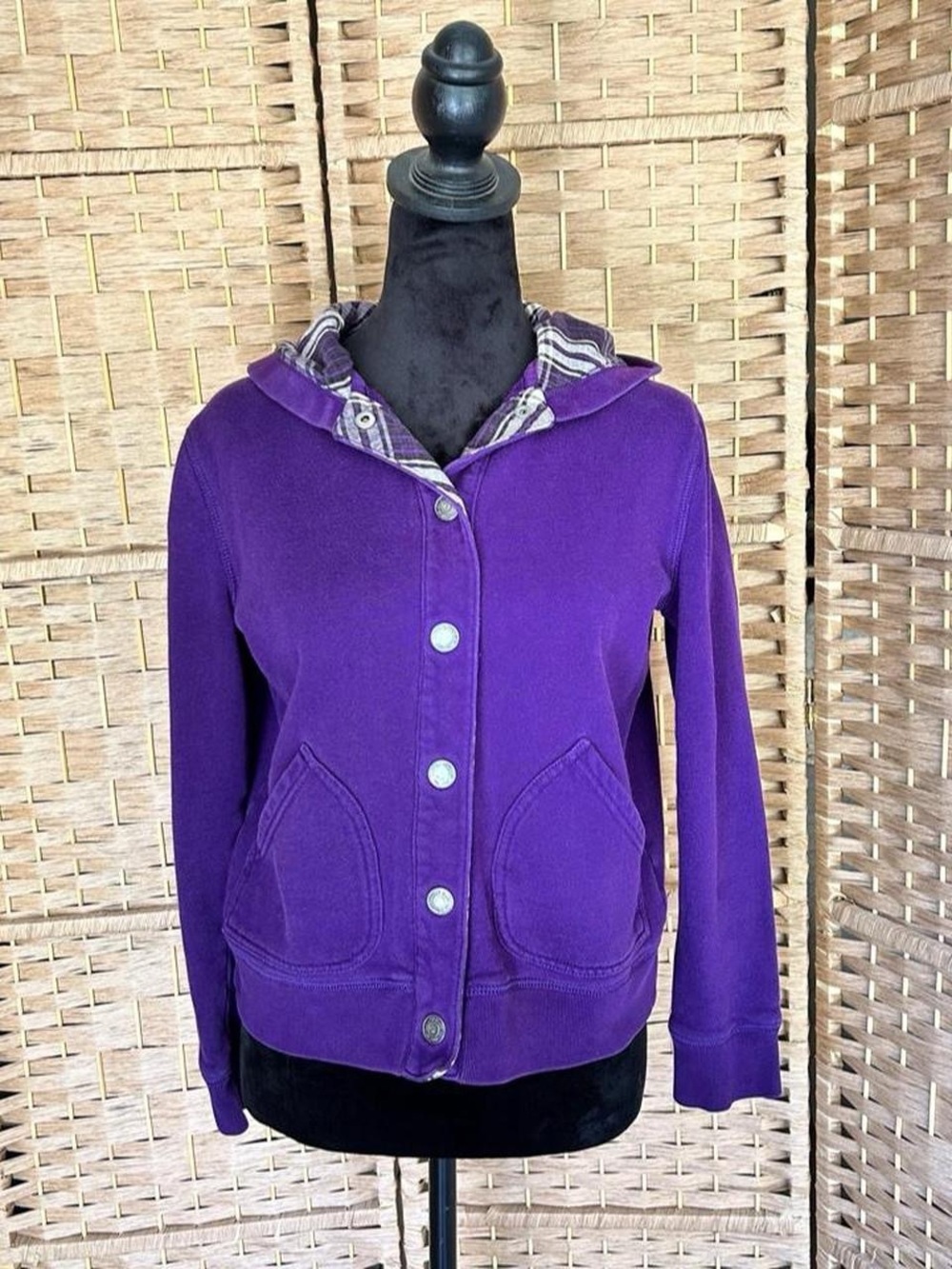 Ralph Lauren Hooded Button-Front Jacket